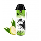 Интимный гель TOKO Pear   Exotic Green Tea с ароматом груши и зеленого чая - 165 мл. - Shunga - купить с доставкой в Королеве