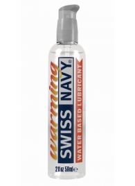 Разогревающий лубрикант на водной основе Swiss Navy Warming Lube - 59 мл. - Swiss navy - купить с доставкой в Королеве