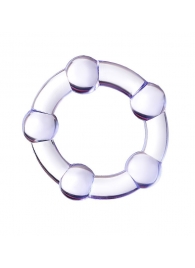 Фиолетовое эрекционное кольцо A-Toys - A-toys - в Королеве купить с доставкой