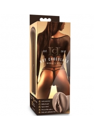Коричневый мастубратор-вагина Nicole s Kitty - Blush Novelties - в Королеве купить с доставкой