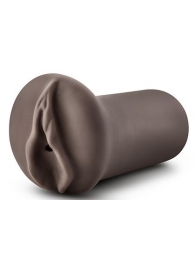 Коричневый мастубратор-вагина Nicole s Kitty - Blush Novelties - в Королеве купить с доставкой