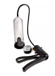 Вакуумная мужская помпа с датчиком давления Pro-Gauge Power Pump - Pipedream - в Королеве купить с доставкой