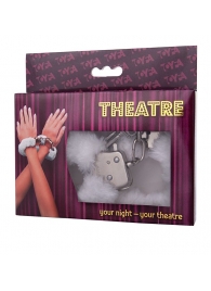 Наручники с белой меховой опушкой - ToyFa - купить с доставкой в Королеве