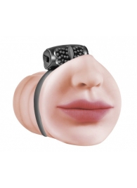 Мастурбатор-ротик с виброкольцом Satisfaction Beloved - Lola Games - в Королеве купить с доставкой