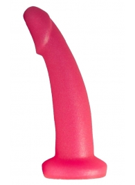 Розовый плаг-массажёр для простаты - 13,5 см. - LOVETOY (А-Полимер) - в Королеве купить с доставкой
