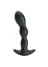 Черный анальный стимулятор простаты с вибрацией Special Anal Massager - 14,5 см. - Baile - в Королеве купить с доставкой