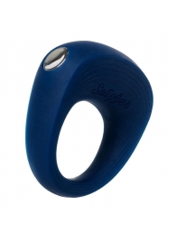 Синее эрекционное кольцо на пенис Satisfyer Ring 2 - Satisfyer - в Королеве купить с доставкой