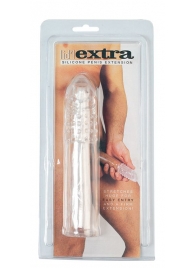 Насадка-удлинитель из прозрачного силикона LIDL EXTRA SILICONE PENIS EXTENSION - Seven Creations - в Королеве купить с доставкой