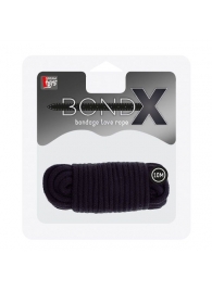 Черная веревка для связывания BONDX LOVE ROPE - 10 м. - Dream Toys - купить с доставкой в Королеве