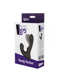 Чёрный массажер простаты с 2 моторами BOOTY ROCKER - Dream Toys - в Королеве купить с доставкой