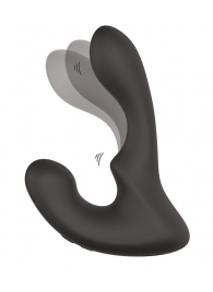 Чёрный массажер простаты с 2 моторами BOOTY ROCKER - Dream Toys - в Королеве купить с доставкой