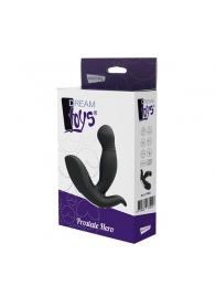 Черный вибромассажер простаты PROSTATE HERO - Dream Toys - в Королеве купить с доставкой