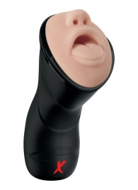Мастурбатор-ротик Deep Throat Vibrating Stroker - Pipedream - в Королеве купить с доставкой