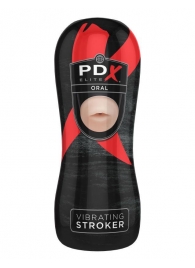 Мастурбатор-ротик Vibrating Oral Stroker - Pipedream - в Королеве купить с доставкой