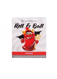 Стимулирующий презерватив-насадка Roll   Ball Cherry - Sitabella - купить с доставкой в Королеве