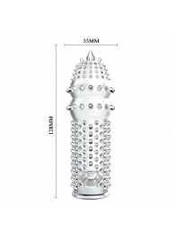 Закрытая прозрачная насадка Crystal sleeve - 14,2 см. - Erowoman-Eroman - в Королеве купить с доставкой