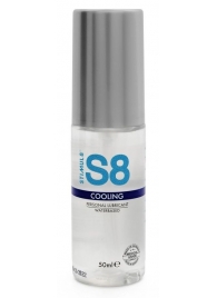 Охлаждающий лубрикант на водной основе S8 Cooling Lube - 50 мл. - Stimul8 - купить с доставкой в Королеве