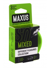 Презервативы в железном кейсе MAXUS Mixed - 3 шт. - Maxus - купить с доставкой в Королеве
