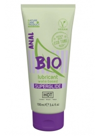 Интимный увлажняющий анальный гель BIO SuperGlide - 100 мл. - HOT - купить с доставкой в Королеве