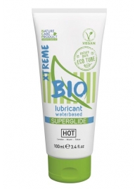 Интимный увлажняющий гель BIO SuperGlide Xtreme - 100 мл. - HOT - купить с доставкой в Королеве