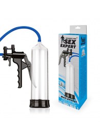 Прозрачная вакуумная помпа Sex Expert с насосом - Sex Expert - в Королеве купить с доставкой