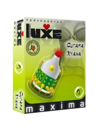 Презерватив LUXE Maxima  Сигара Хуана  - 1 шт. - Luxe - купить с доставкой в Королеве