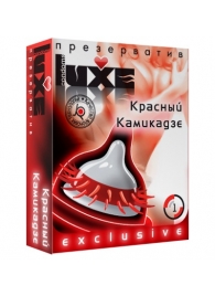 Презерватив LUXE  Exclusive   Красный Камикадзе  - 1 шт. - Luxe - купить с доставкой в Королеве