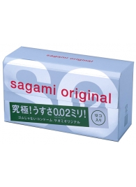 Ультратонкие презервативы Sagami Original - 12 шт. - Sagami - купить с доставкой в Королеве