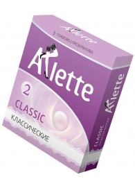 Классические презервативы Arlette Classic - 3 шт. - Arlette - купить с доставкой в Королеве