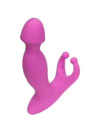 Розовый стимулятор простаты с усиками - 15 см. - 4sexdreaM - в Королеве купить с доставкой