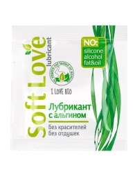 Пробник лубриканта на водной основе Soft Love - 3 гр. - Биоритм - купить с доставкой в Королеве
