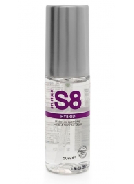 Cмазка на водно-силиконовой основе S8 Hybrid - 50 мл. - Stimul8 - купить с доставкой в Королеве