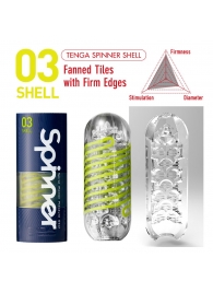 Мастурбатор SPINNER Shell - Tenga - в Королеве купить с доставкой