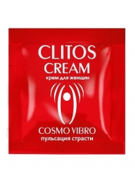 Пробник возбуждающего крема для женщин Clitos Cream - 1,5 гр. - Биоритм - купить с доставкой в Королеве