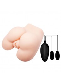 Пышная попка с двумя входами и вибрацией - Baile - в Королеве купить с доставкой
