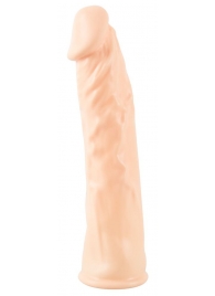 Телесная насадка-удлинитель Silicone Extension - 19 см. - Orion - в Королеве купить с доставкой