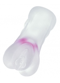 Прозрачный реалистичный мастурбатор Juicy Pussy Crystal Rose - ToyFa - в Королеве купить с доставкой