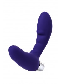 Фиолетовый вибростимулятор простаты Bruman - 12 см. - ToyFa - в Королеве купить с доставкой