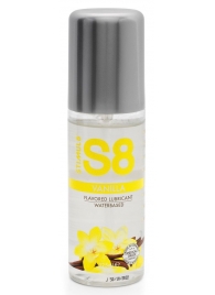 Лубрикант на водной основе Stimul8 Flavored Lube с ванильным ароматом - 125 мл. - Stimul8 - купить с доставкой в Королеве
