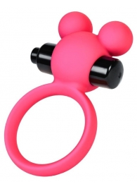 Розовое виброкольцо на пенис A-Toys - A-toys - в Королеве купить с доставкой