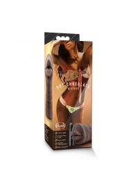 Коричневый мастурбатор-ротик Heather - Blush Novelties - в Королеве купить с доставкой