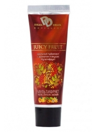 Интимный съедобный лубрикант JUICY FRUIT с ароматом фруктов - 30 мл. - БиоМед - купить с доставкой в Королеве