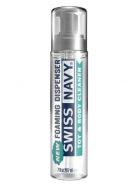 Очищающая пенка для игрушек и тела Swiss Navy Toy   Body Cleaner Foamer - 207 мл. - Swiss navy - купить с доставкой в Королеве