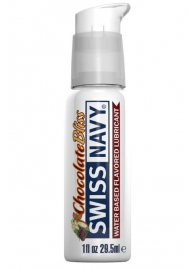 Лубрикант с ароматом шоколада Swiss Navy Chocolate Bliss Lube - 29,5 мл. - Swiss navy - купить с доставкой в Королеве