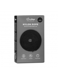 Черная веревка для бондажа Easytoys Bondage Rope - 5 м. - Easy toys - купить с доставкой в Королеве