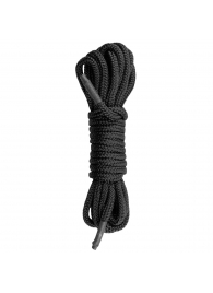 Черная веревка для бондажа Easytoys Bondage Rope - 5 м. - Easy toys - купить с доставкой в Королеве
