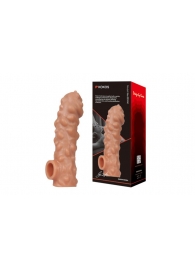 Насадка на фаллос с крупными бугорками EXTREME SLEEVE - 17,6 см. - KOKOS - в Королеве купить с доставкой