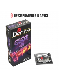 Ароматизированные презервативы DOMINO  Фруктовый слот  - 6 шт. - Domino - купить с доставкой в Королеве