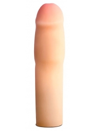 Телесная насадка-удлинитель на пенис PERFORMANCE 1.5INCH COCK XTENDER - 16 см. - Blush Novelties - в Королеве купить с доставкой