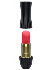 Клиторальный стимулятор-помада LIPSTICK - 9,3 см. - Dream Toys - купить с доставкой в Королеве